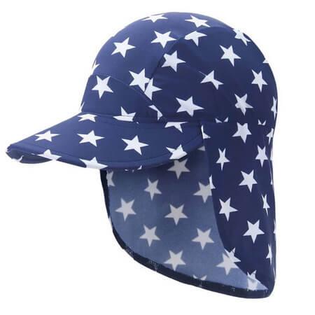 Boys Star Swim Beach Cap To Keep Sun Off Neck -Ostar Swimwear recommend