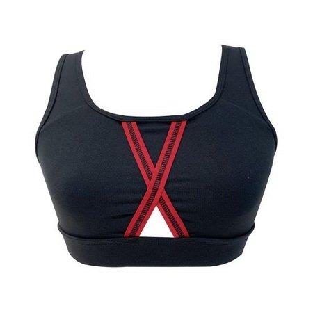 Ladies Active Wear Top With Contrast Elastic Band For Yoga Bra Top -Ostar Swimwear recommend