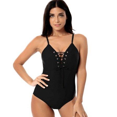 Ladies Sexy Halter One-Piece Suit Women Bathing Suit -Ostar Swimwear recommend