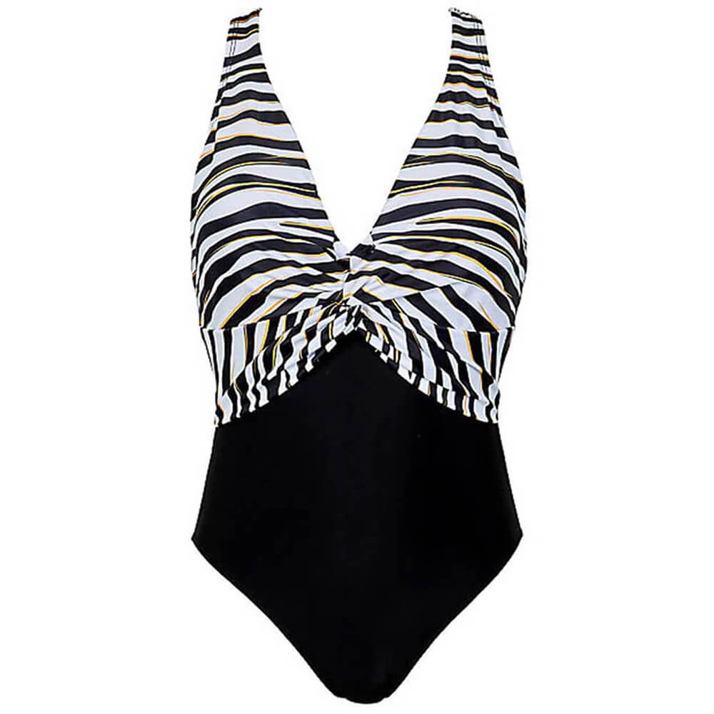 WMOP009-Black Womens Swimsuit