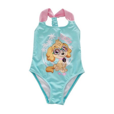 Kid One Piece Swimwear With Cute Dog Printed One Piece Bathingsuit -Ostar Swimwear recommend