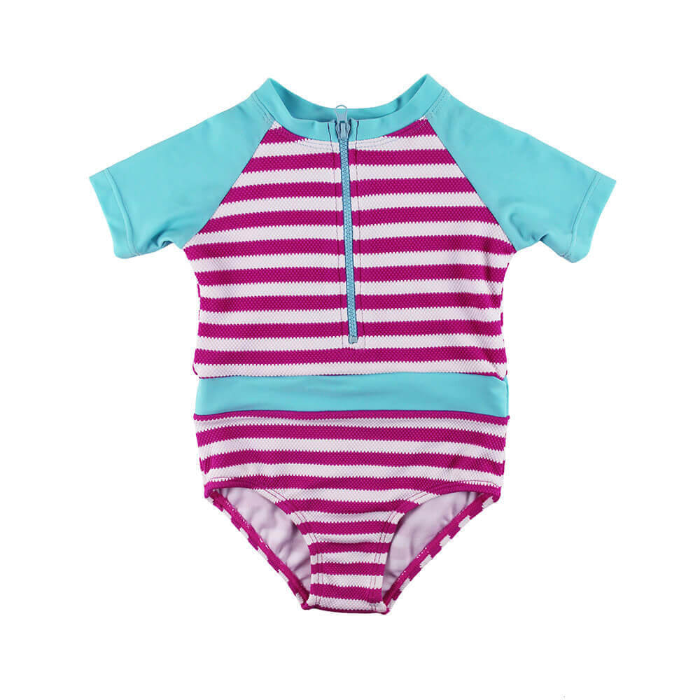 GLRG004A-baby girl rash guard