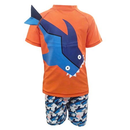 Shark Rashguard Swimwear With Long Sleeve Bathing Suit For Toddler Boy -Ostar Swimwear recommend