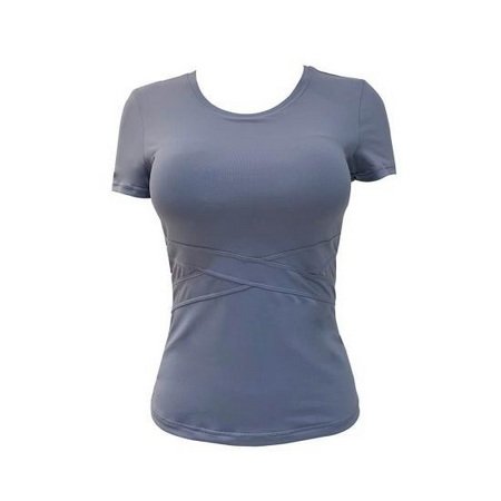 Women Workout Yoga Tshirt With Linning Padding For Exercise Clothing-Ostar Swimwear recommend